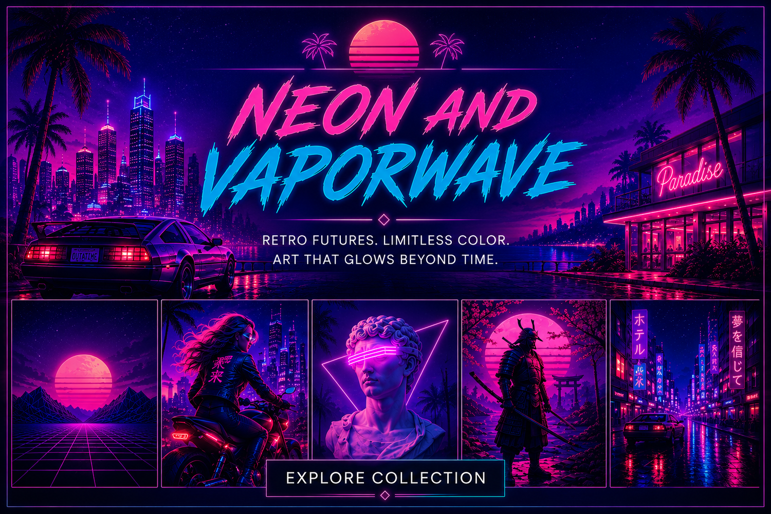 NEON AND VAPORWAVE