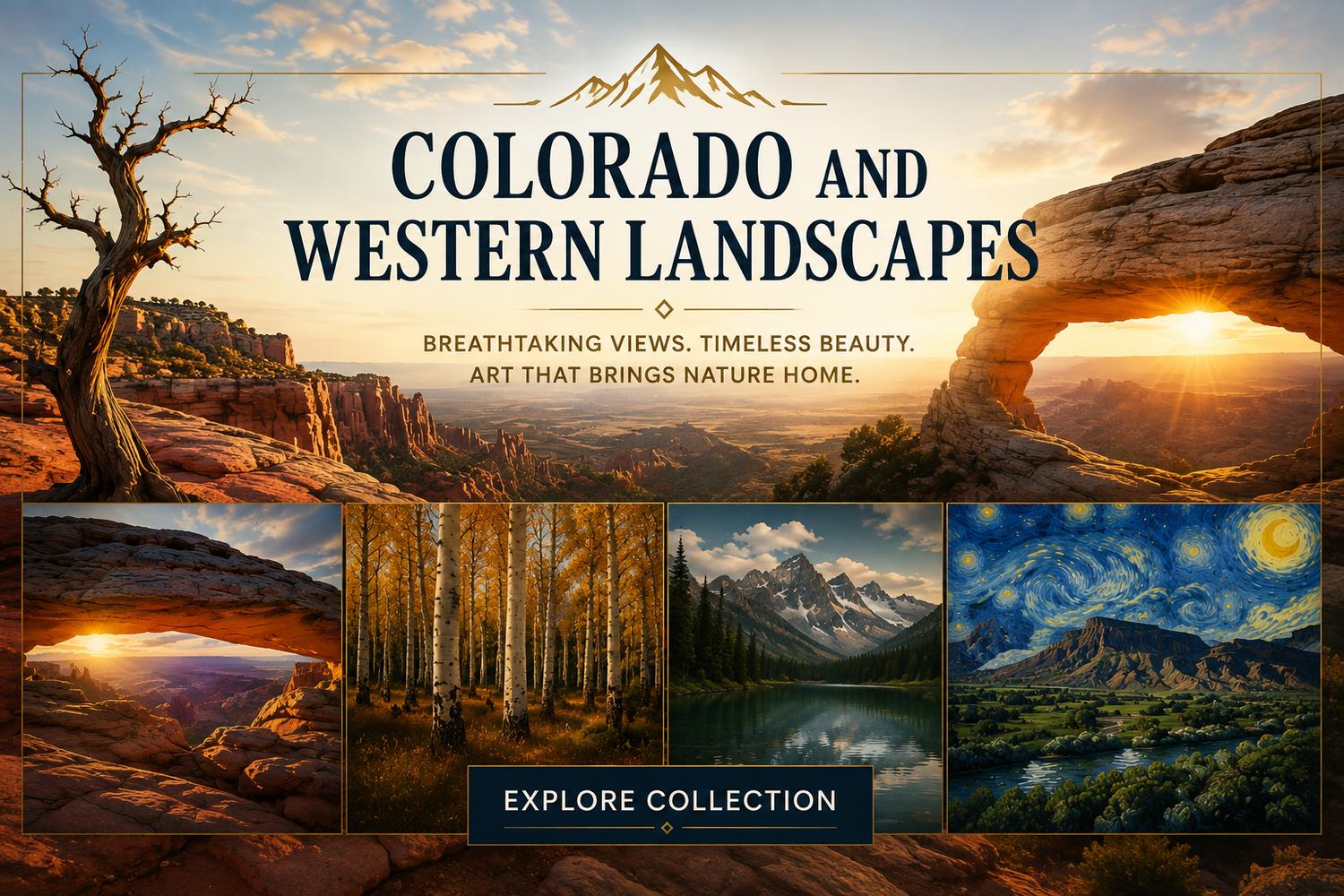 COLORADO AND WESTERN LANDSCAPES