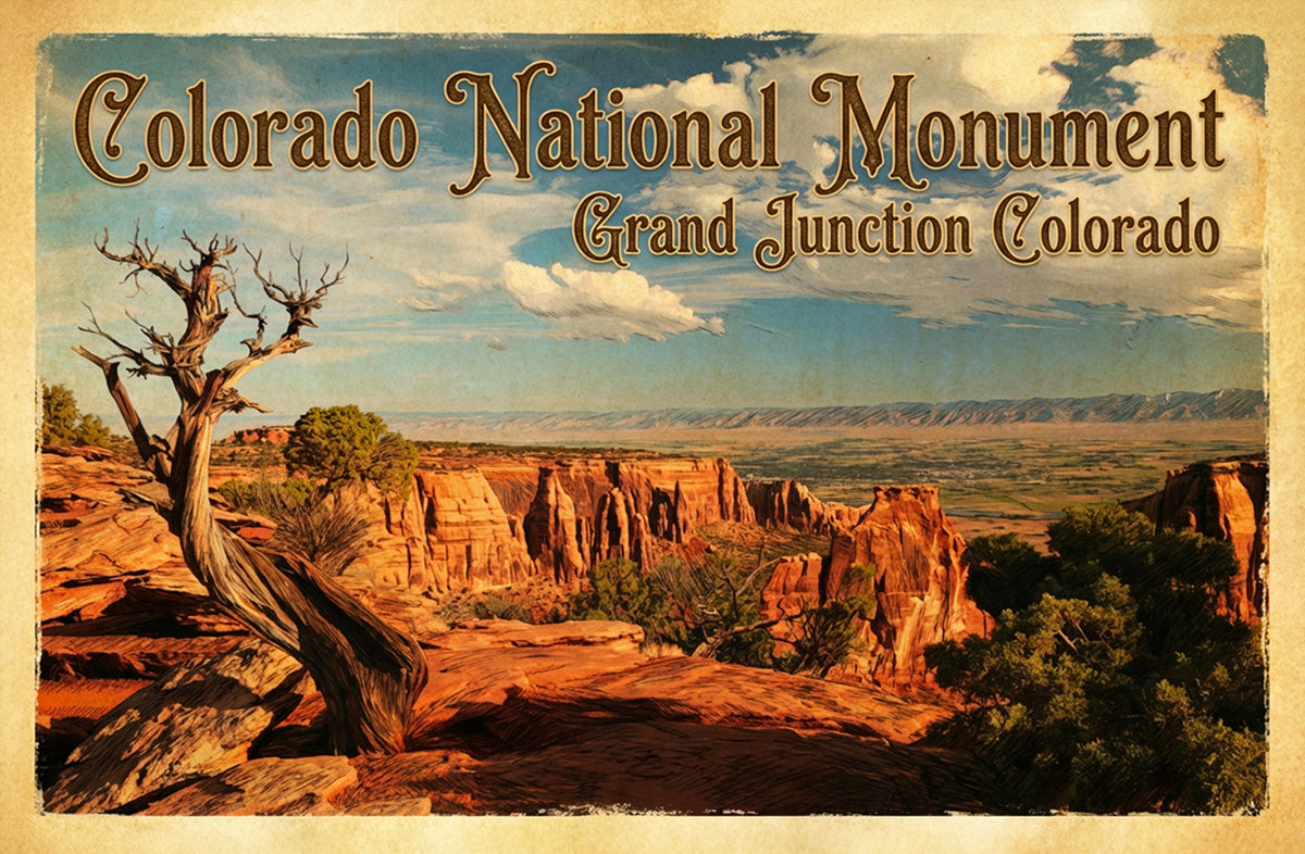 Colorado National Monument — Vintage Grand Junction