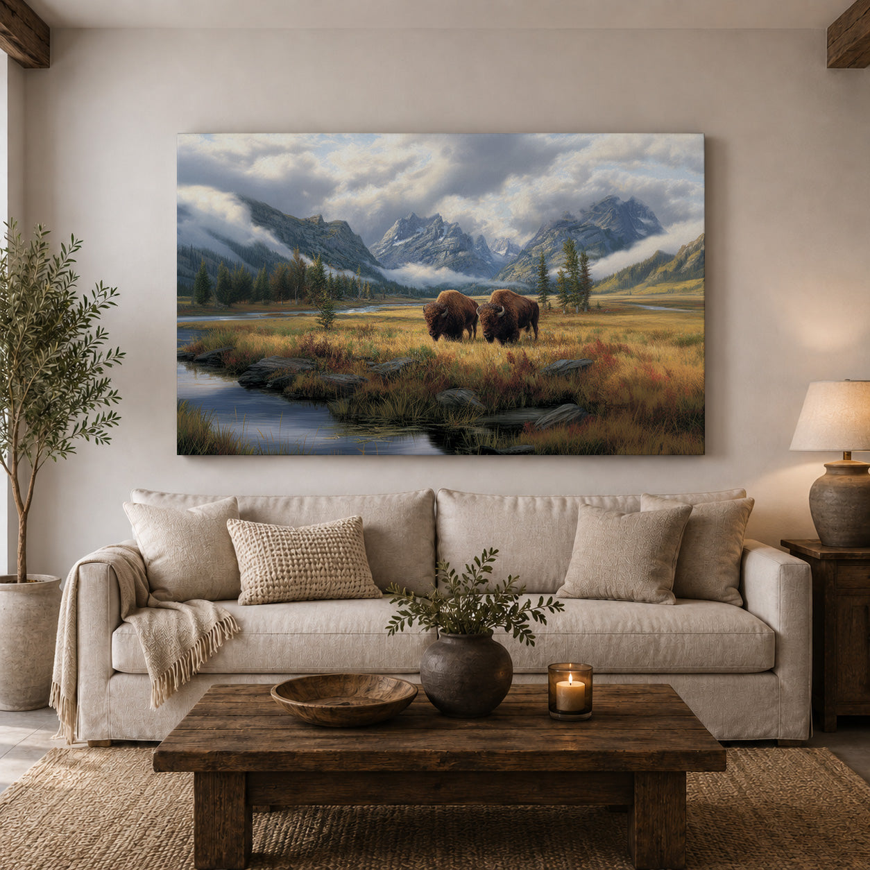 Bison of the Mountain Valley