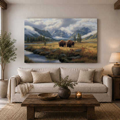 Bison of the Mountain Valley