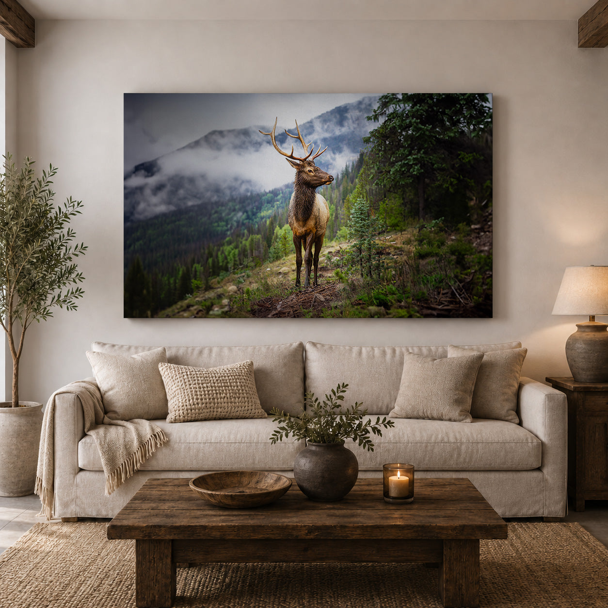 Majestic Mountain Elk