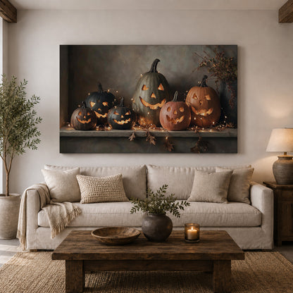 A Gathering of Jack-O'-Lanterns