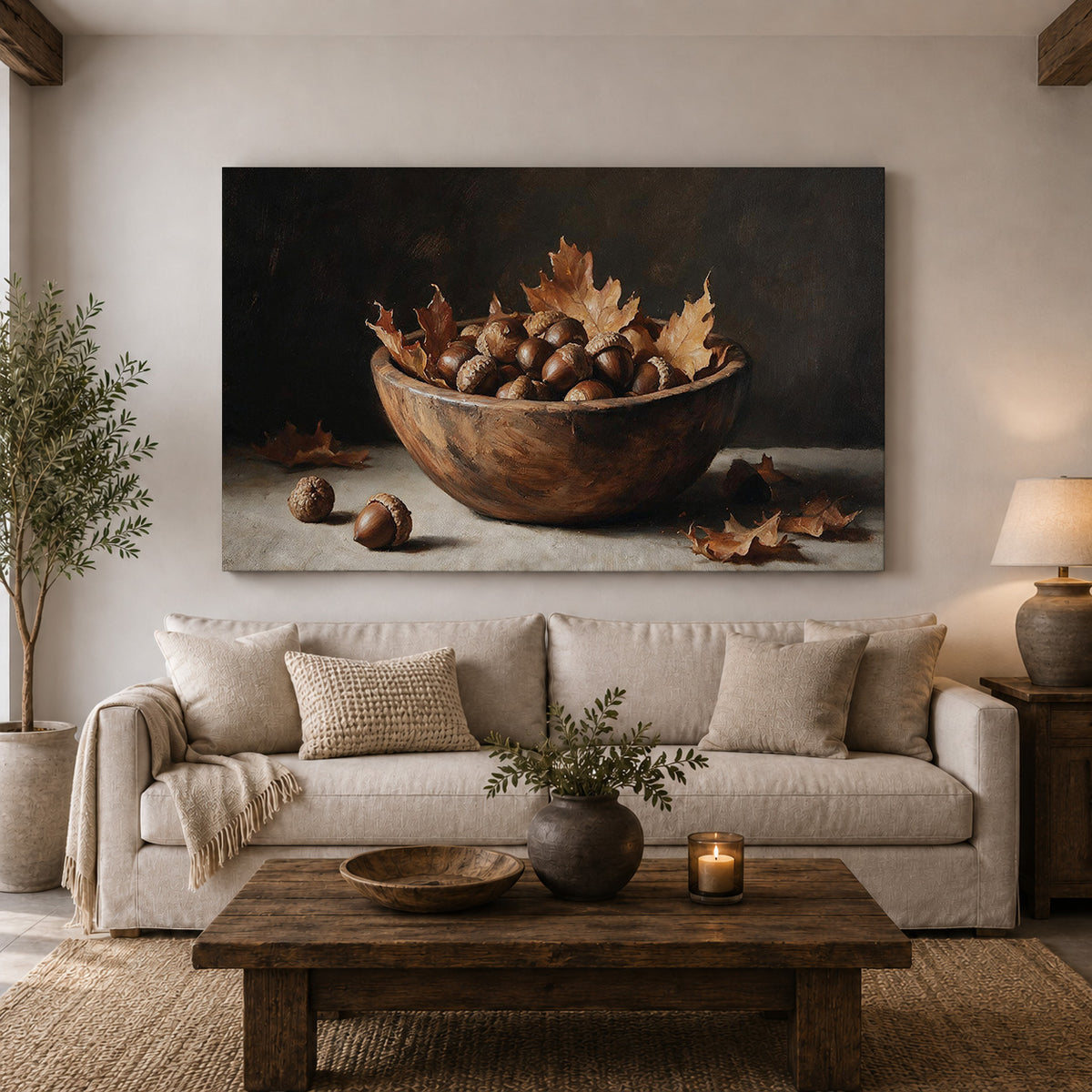 Autumn Harvest – Rustic Acorns