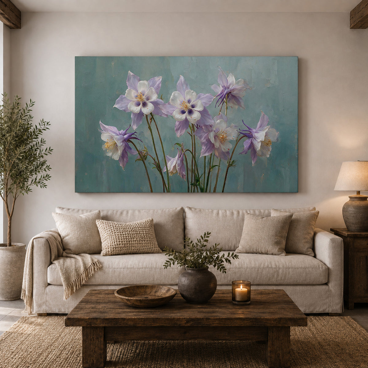 Columbine Serenade – Floral Elegance