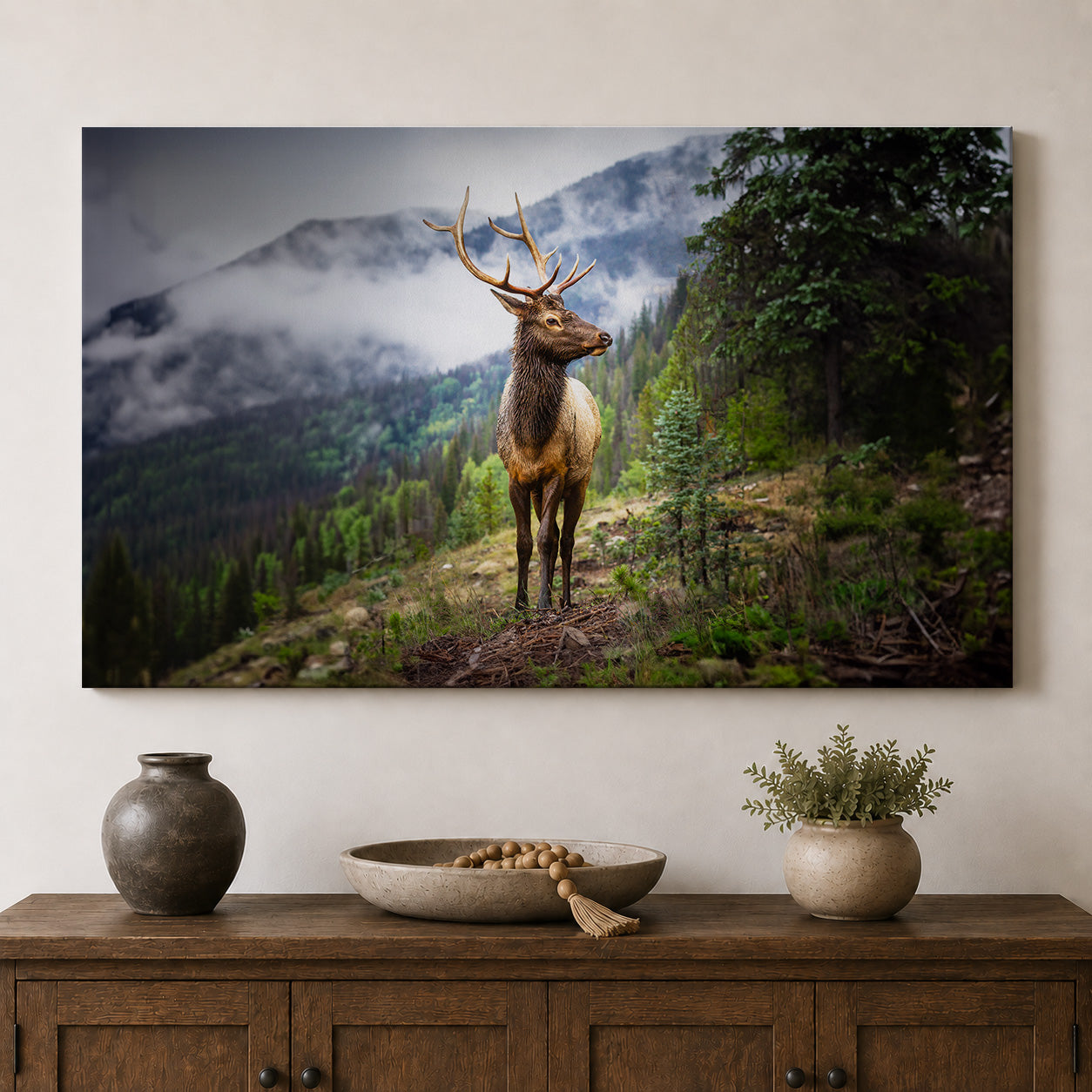 Majestic Mountain Elk
