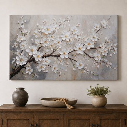 Ivory Blossoms of Spring