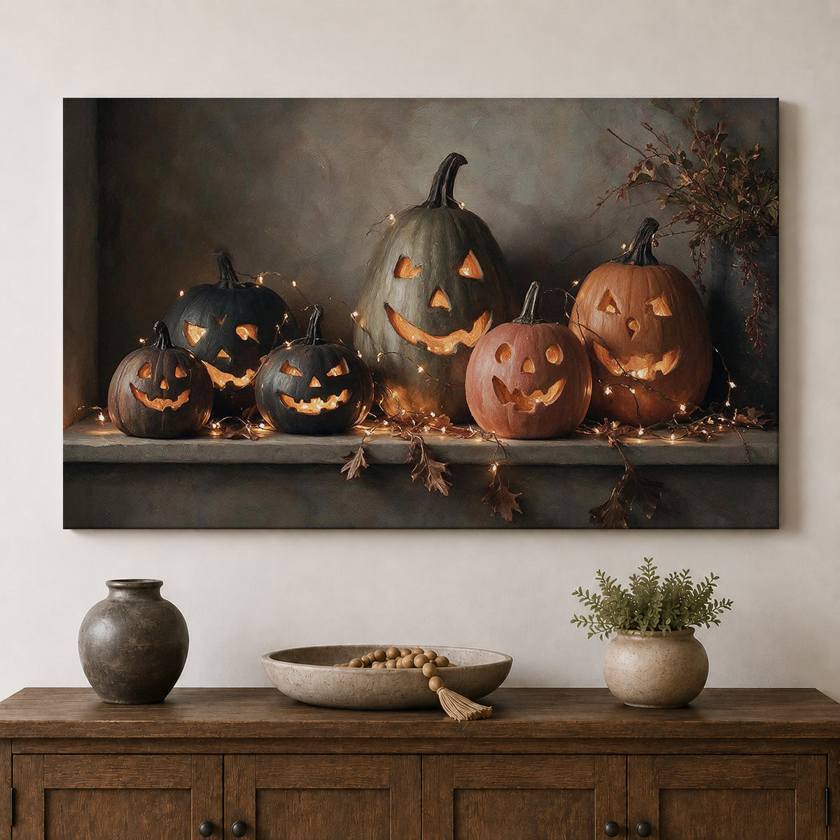A Gathering of Jack-O'-Lanterns
