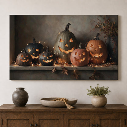 A Gathering of Jack-O'-Lanterns