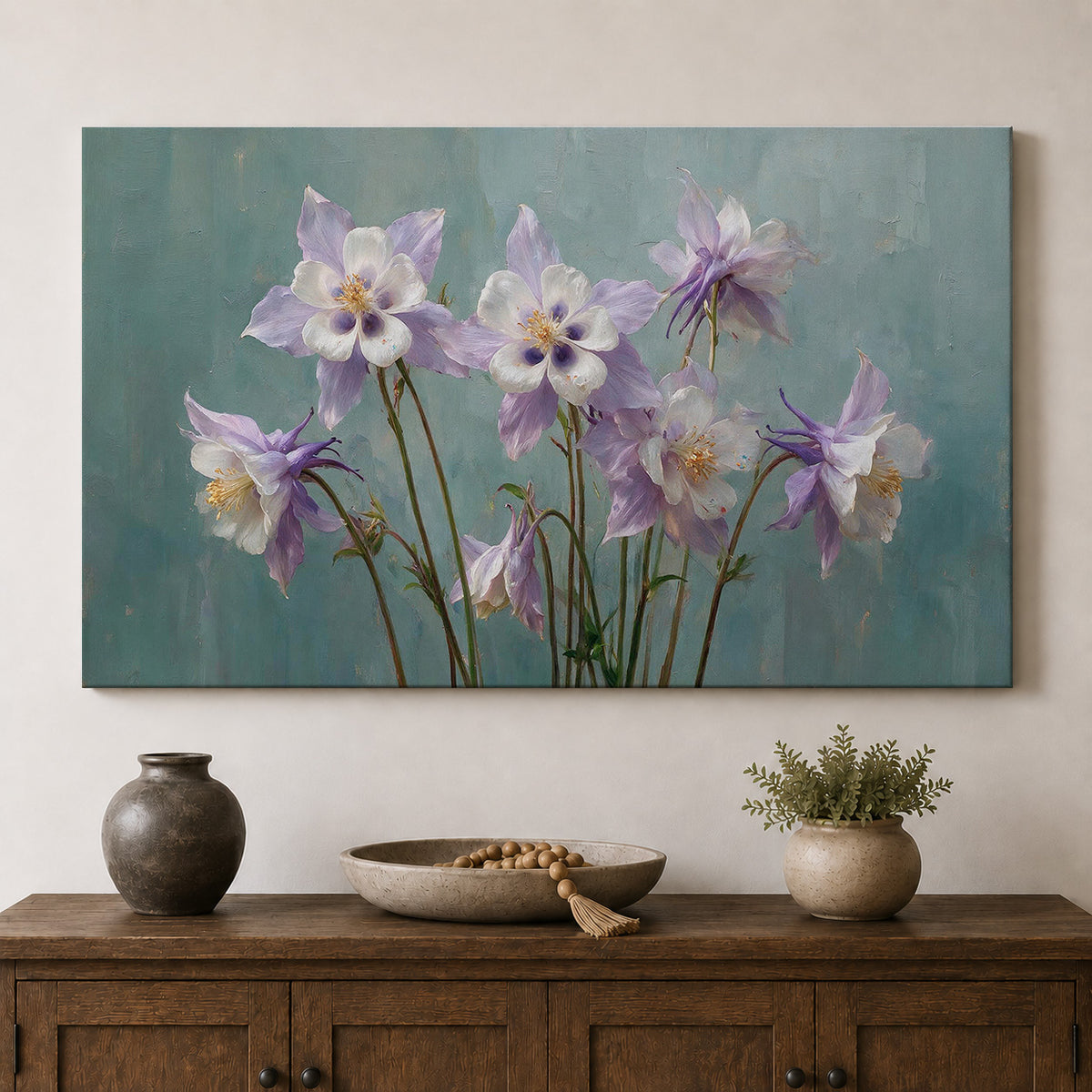 Columbine Serenade – Floral Elegance