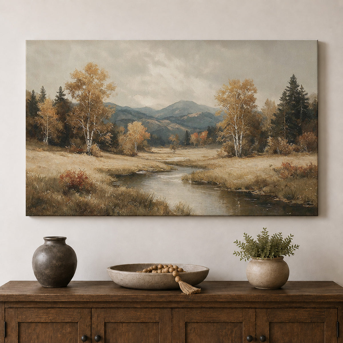 Autumn Serenity in the Valley