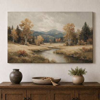 Autumn Serenity in the Valley