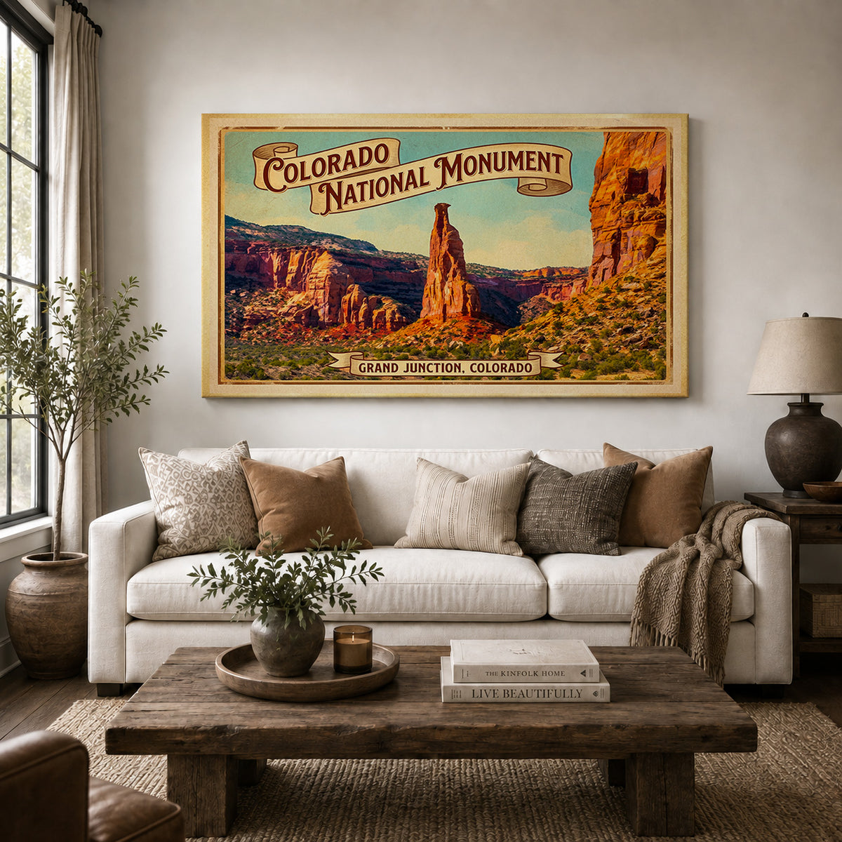 Independence Monument — Vintage Colorado National Monument