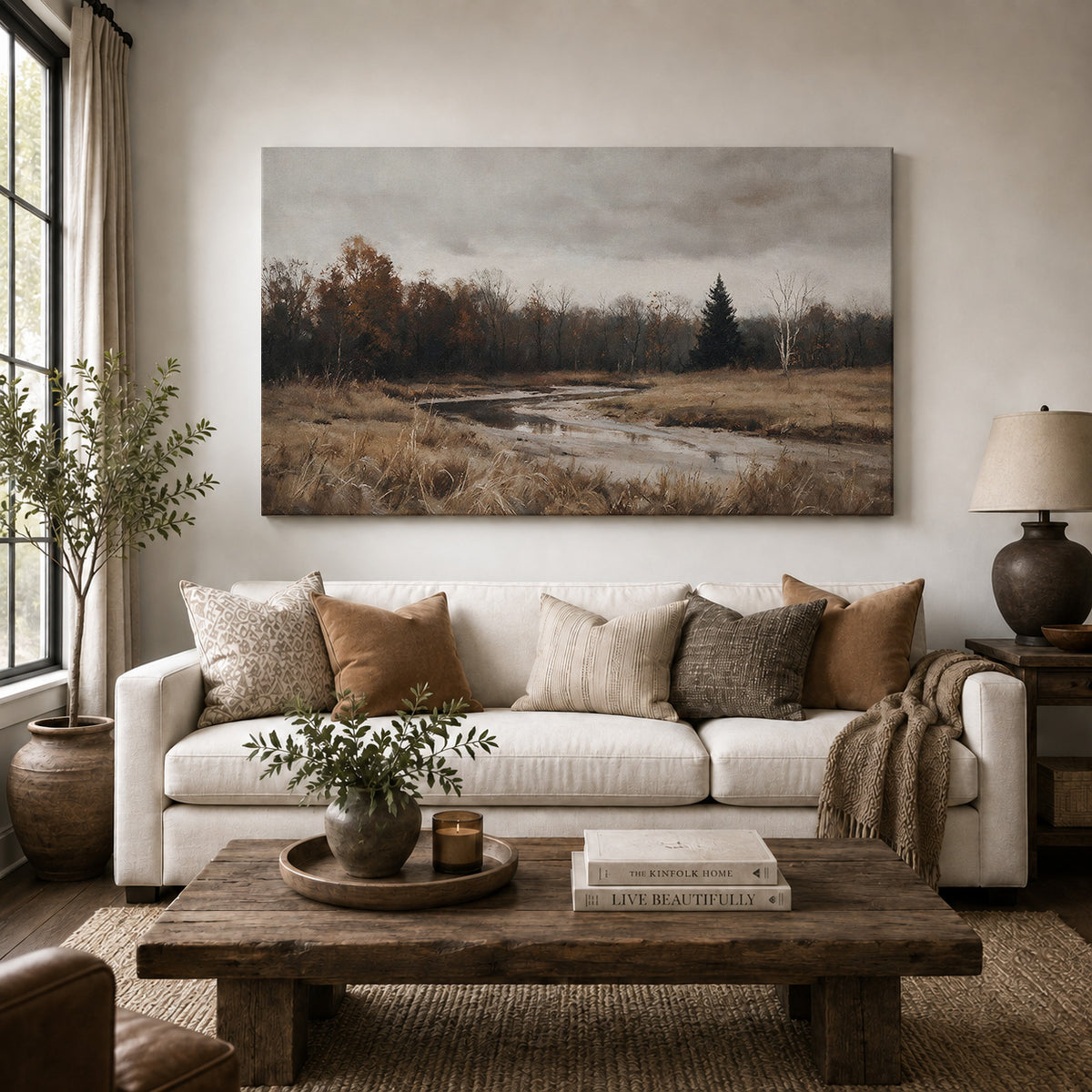 Autumn Stillness – Moody Countryside Landscape
