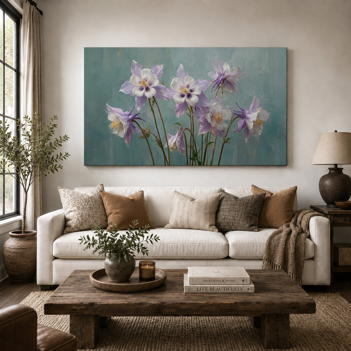 Columbine Serenade – Floral Elegance