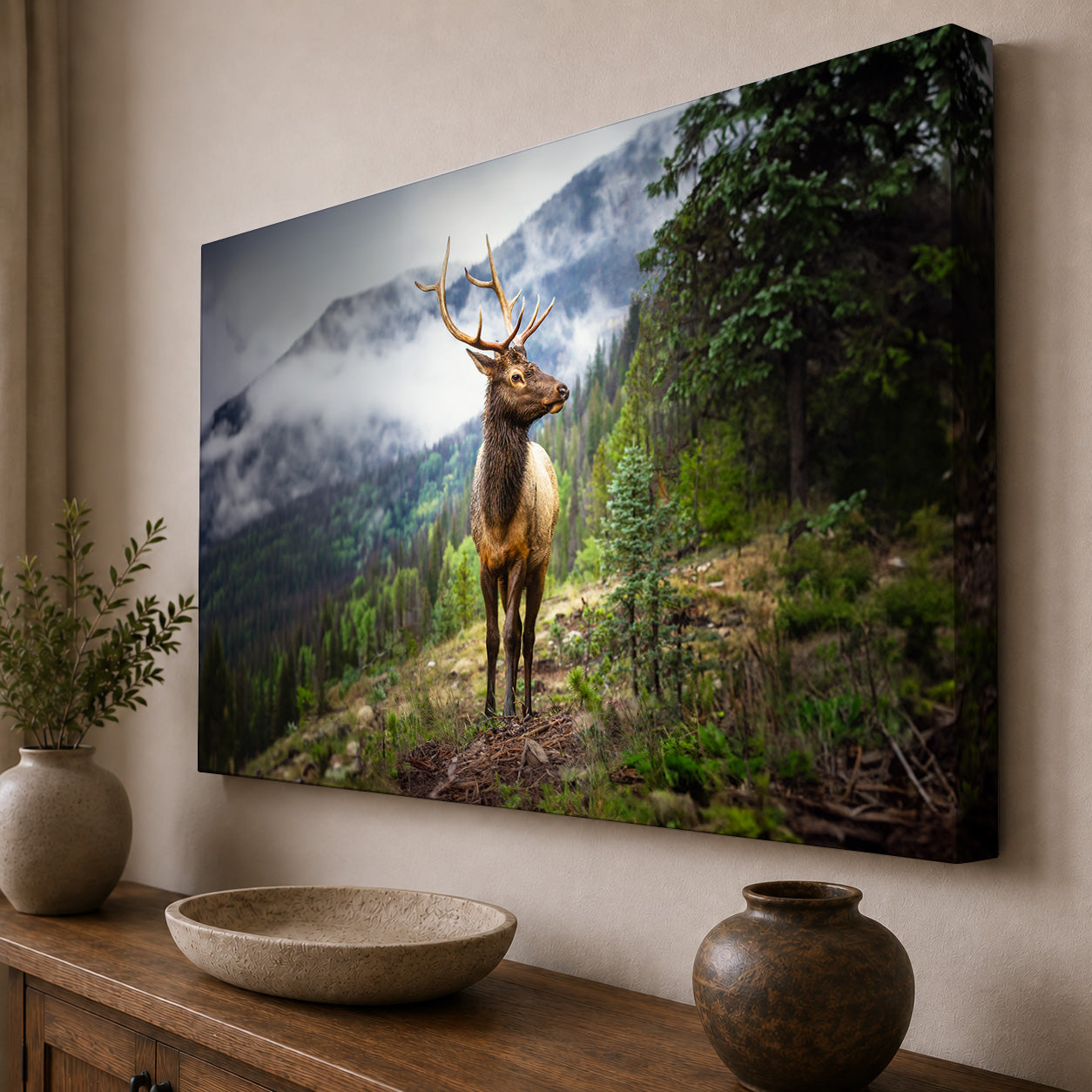 Majestic Mountain Elk