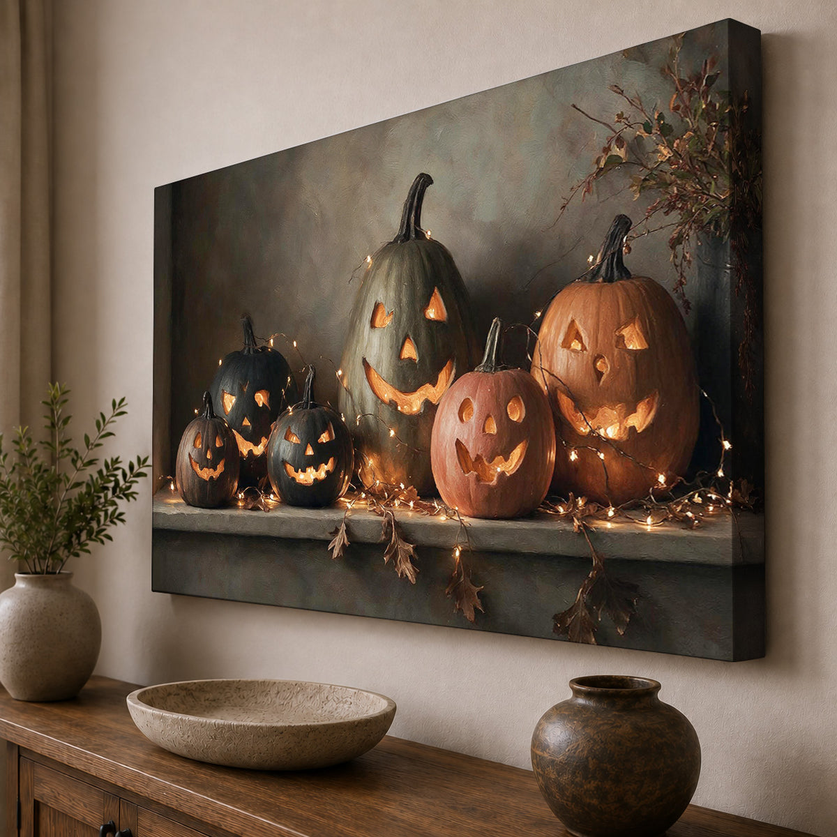 A Gathering of Jack-O'-Lanterns