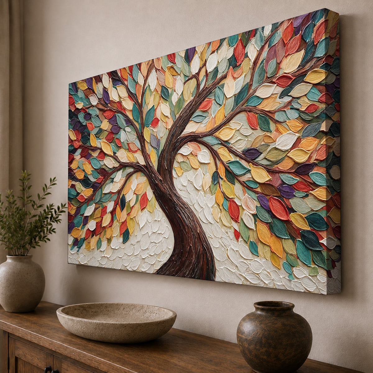 Tree of Color – Vibrant Tree Art