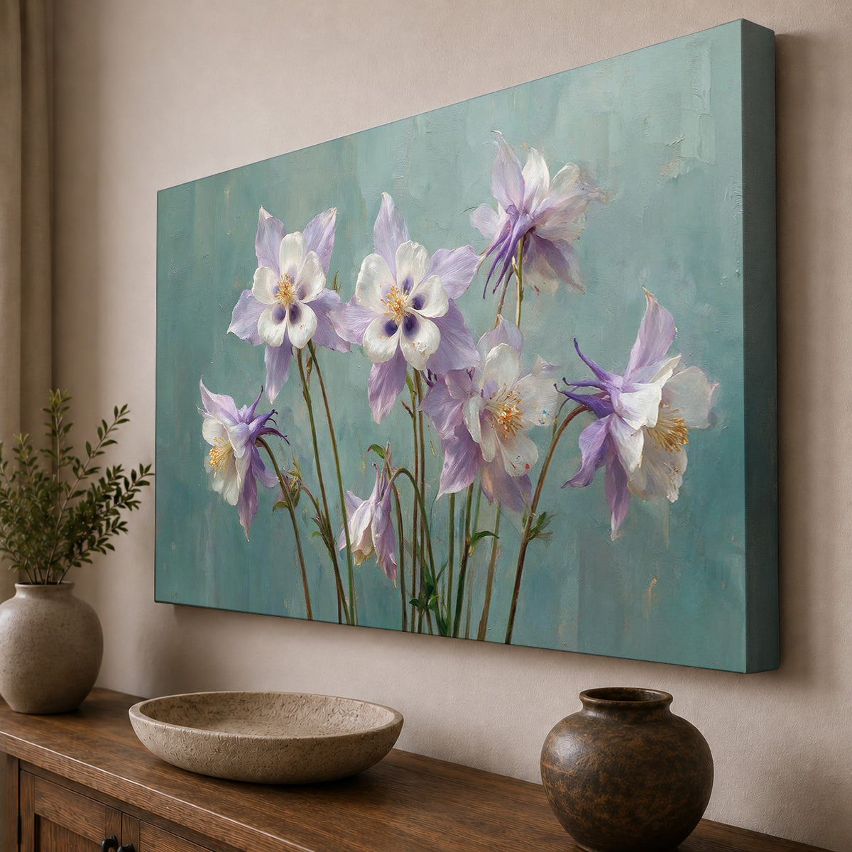 Columbine Serenade – Floral Elegance