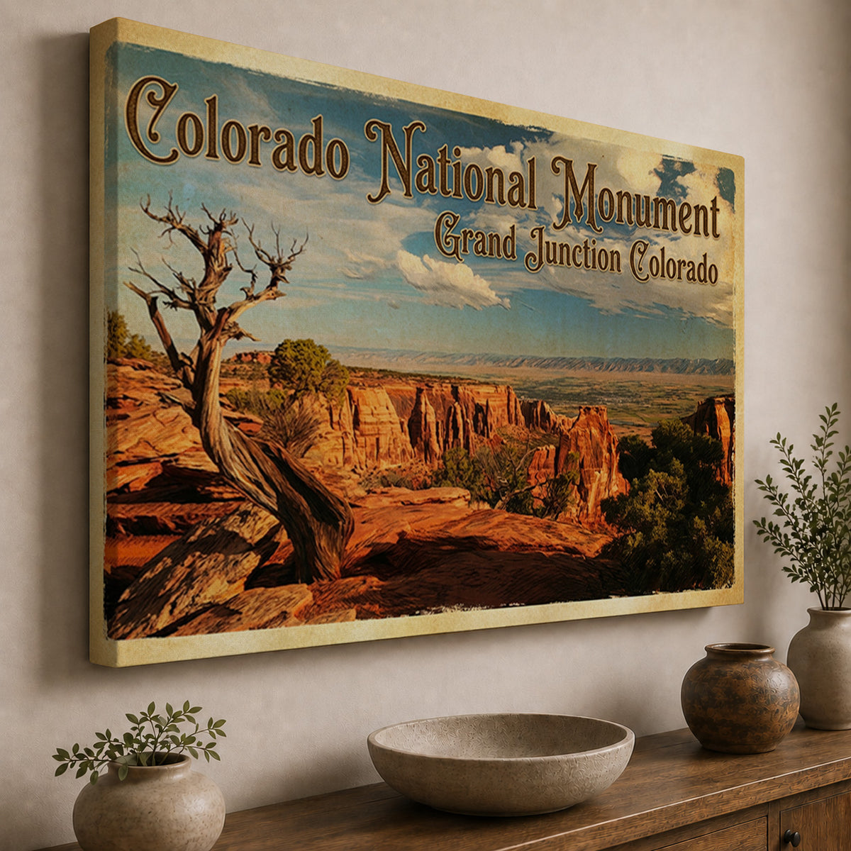 Colorado National Monument — Vintage Grand Junction