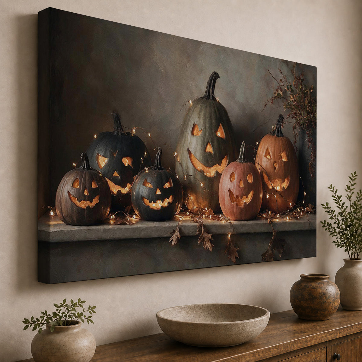A Gathering of Jack-O'-Lanterns