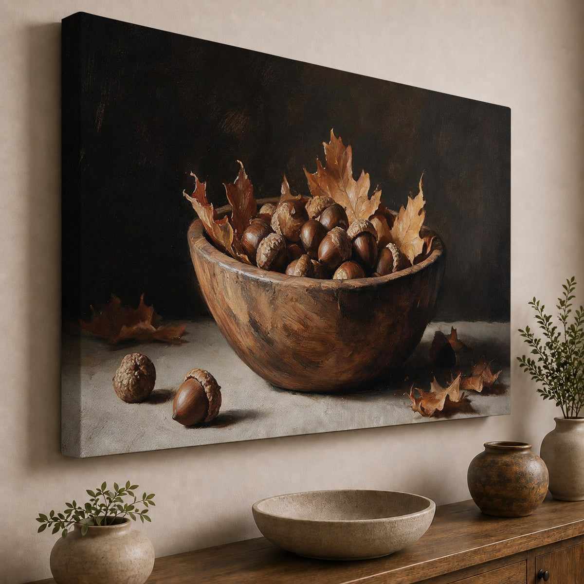 Autumn Harvest – Rustic Acorns