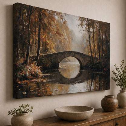 Autumn Reflections – The Old Stone Bridge