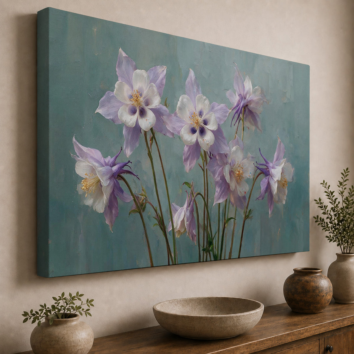 Columbine Serenade – Floral Elegance