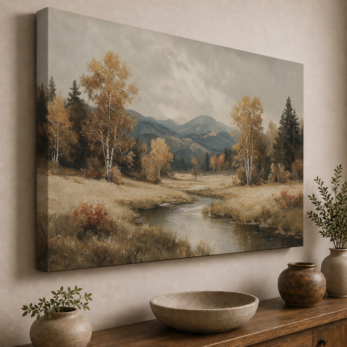Autumn Serenity in the Valley