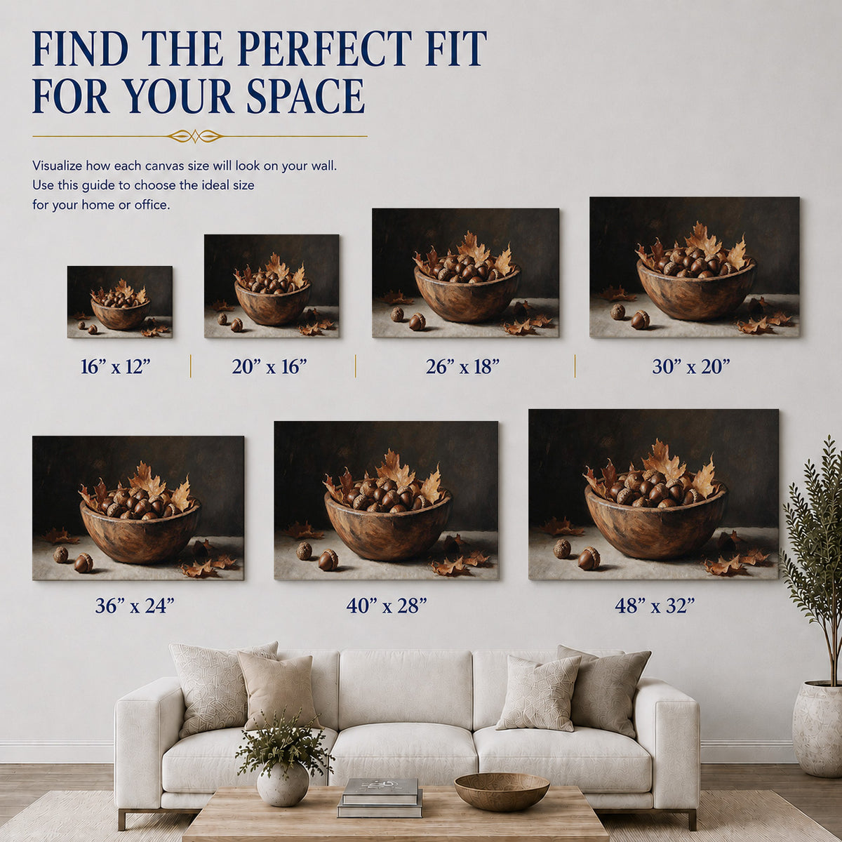 Autumn Harvest – Rustic Acorns