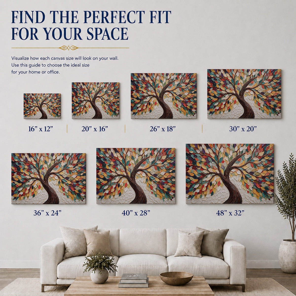 Tree of Color – Vibrant Tree Art
