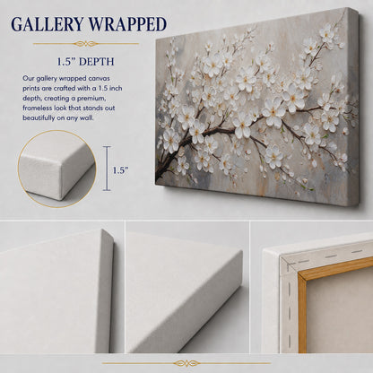 Ivory Blossoms of Spring