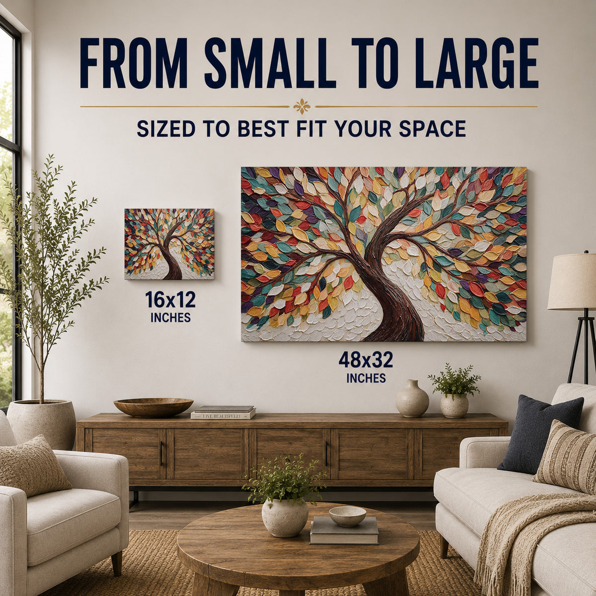 Tree of Color – Vibrant Tree Art