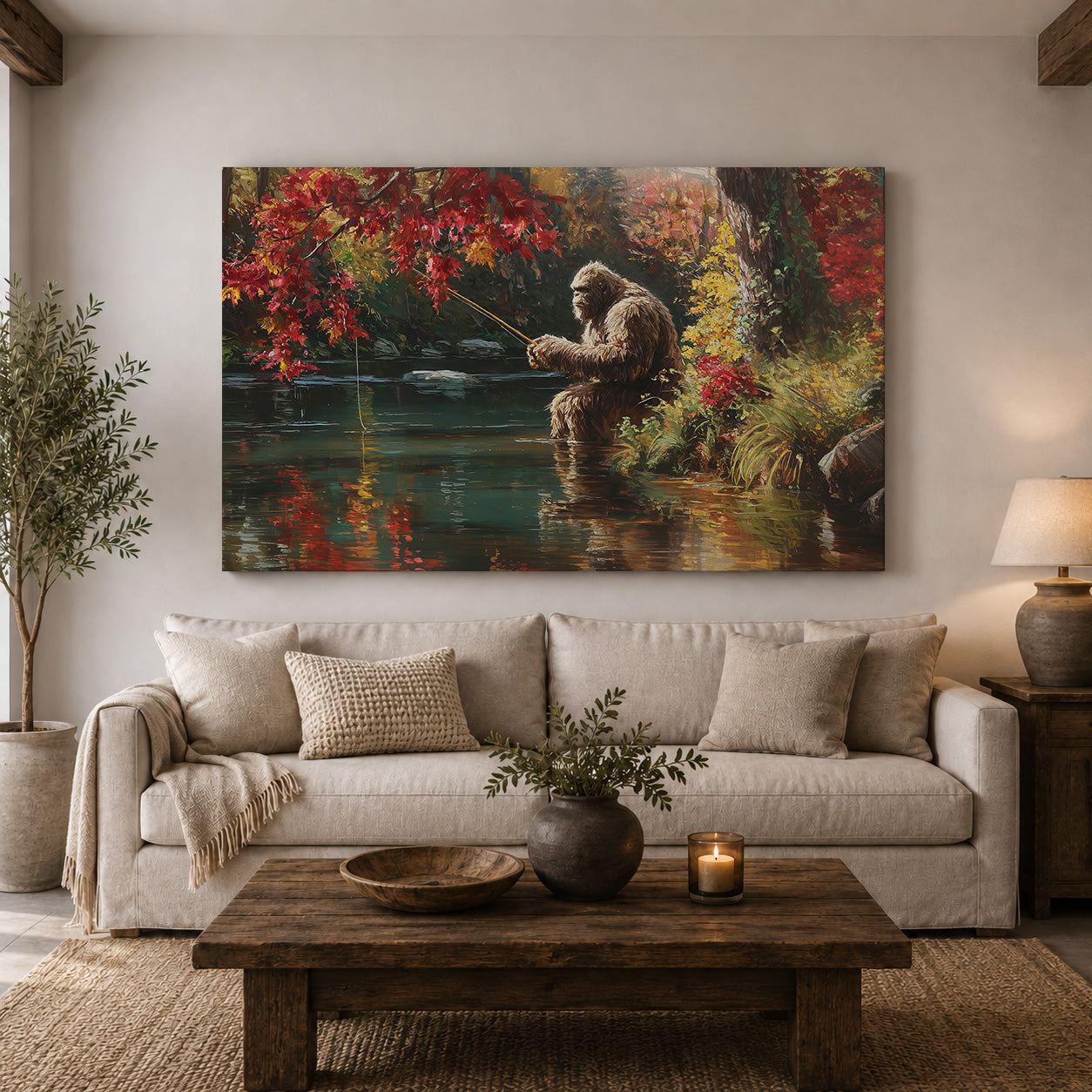 Autumn Angler – Bigfoot Fishing