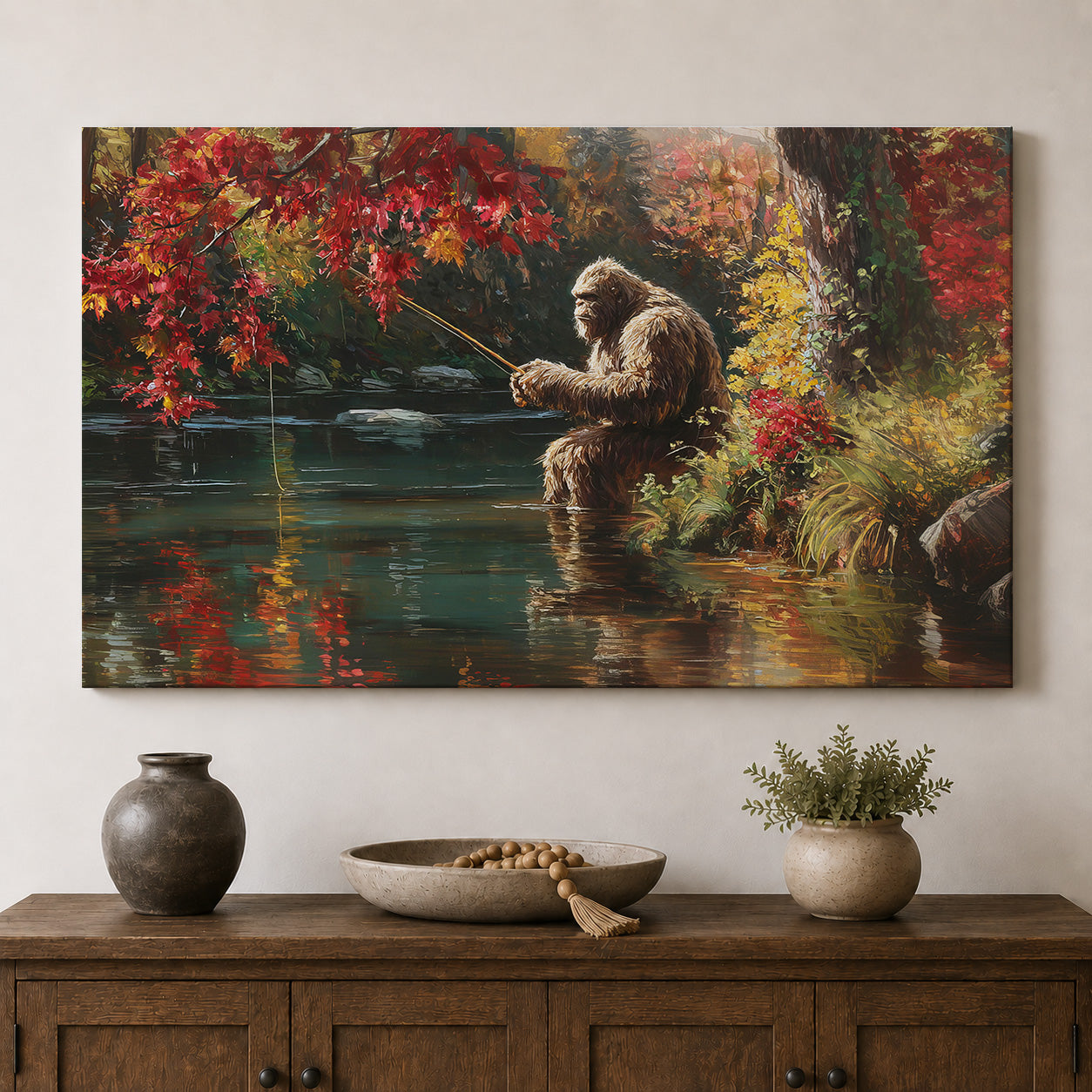 Autumn Angler – Bigfoot Fishing