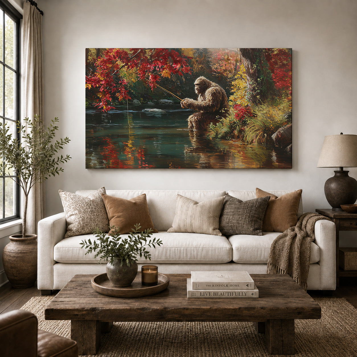 Autumn Angler – Bigfoot Fishing