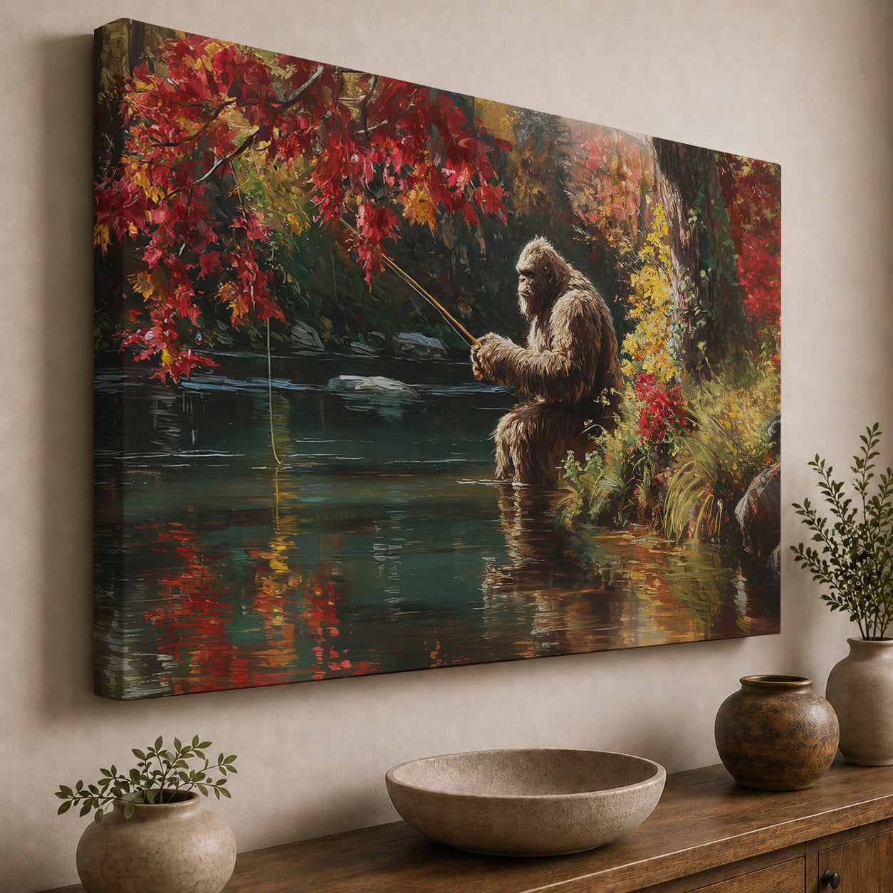 Autumn Angler – Bigfoot Fishing