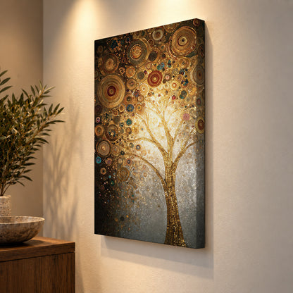 Golden Tree of Life – Celestial Mosaic