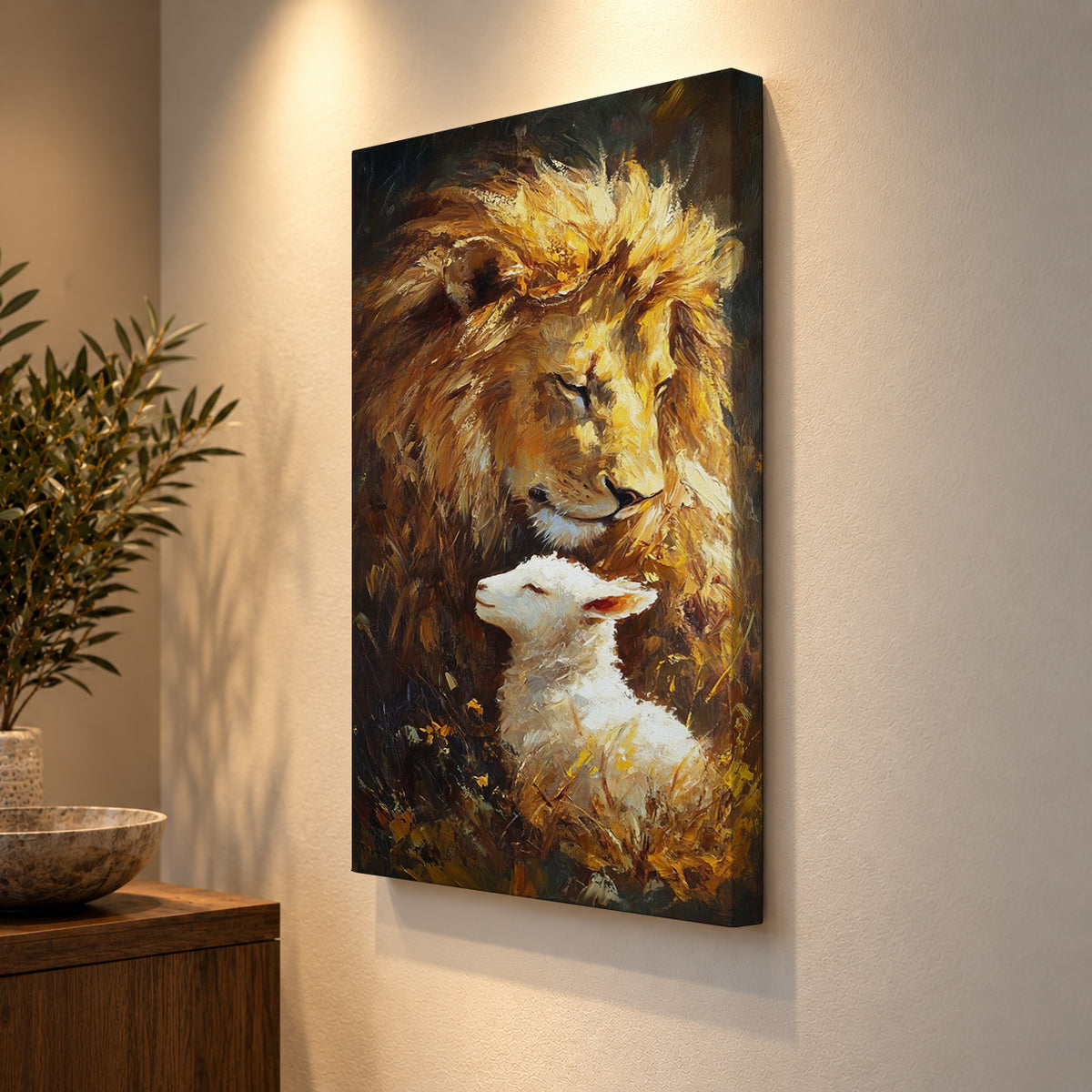 The Lion and the Lamb – Strength and Peace
