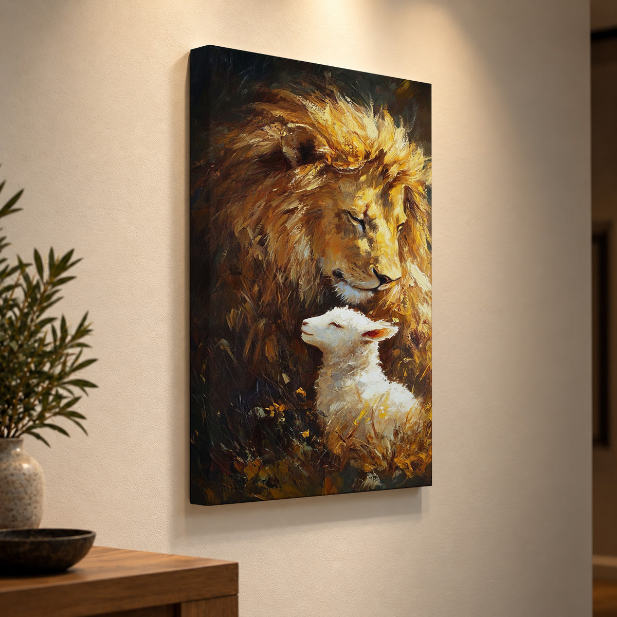 The Lion and the Lamb – Strength and Peace
