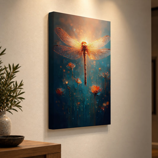 Luminous Dragonfly Garden