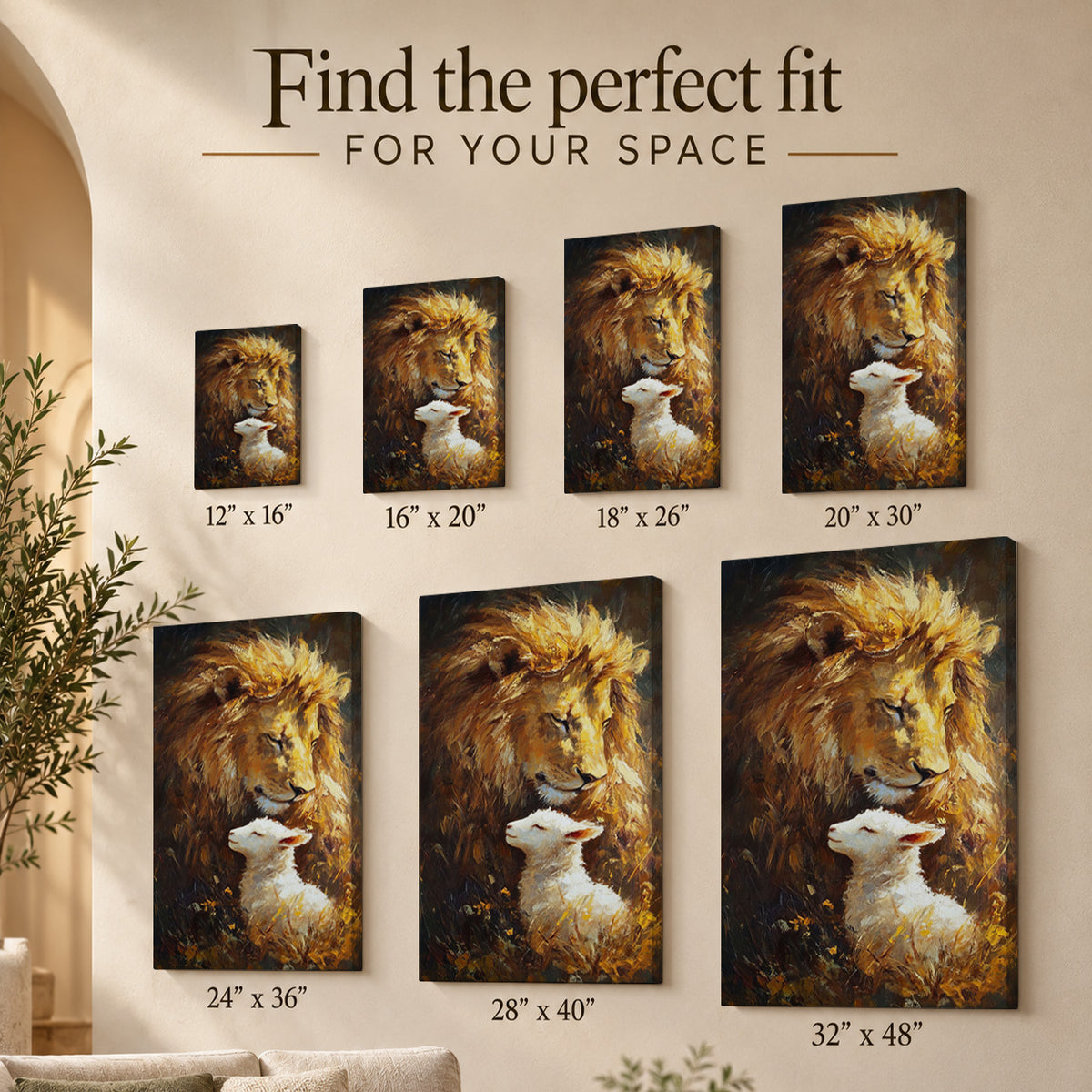 The Lion and the Lamb – Strength and Peace