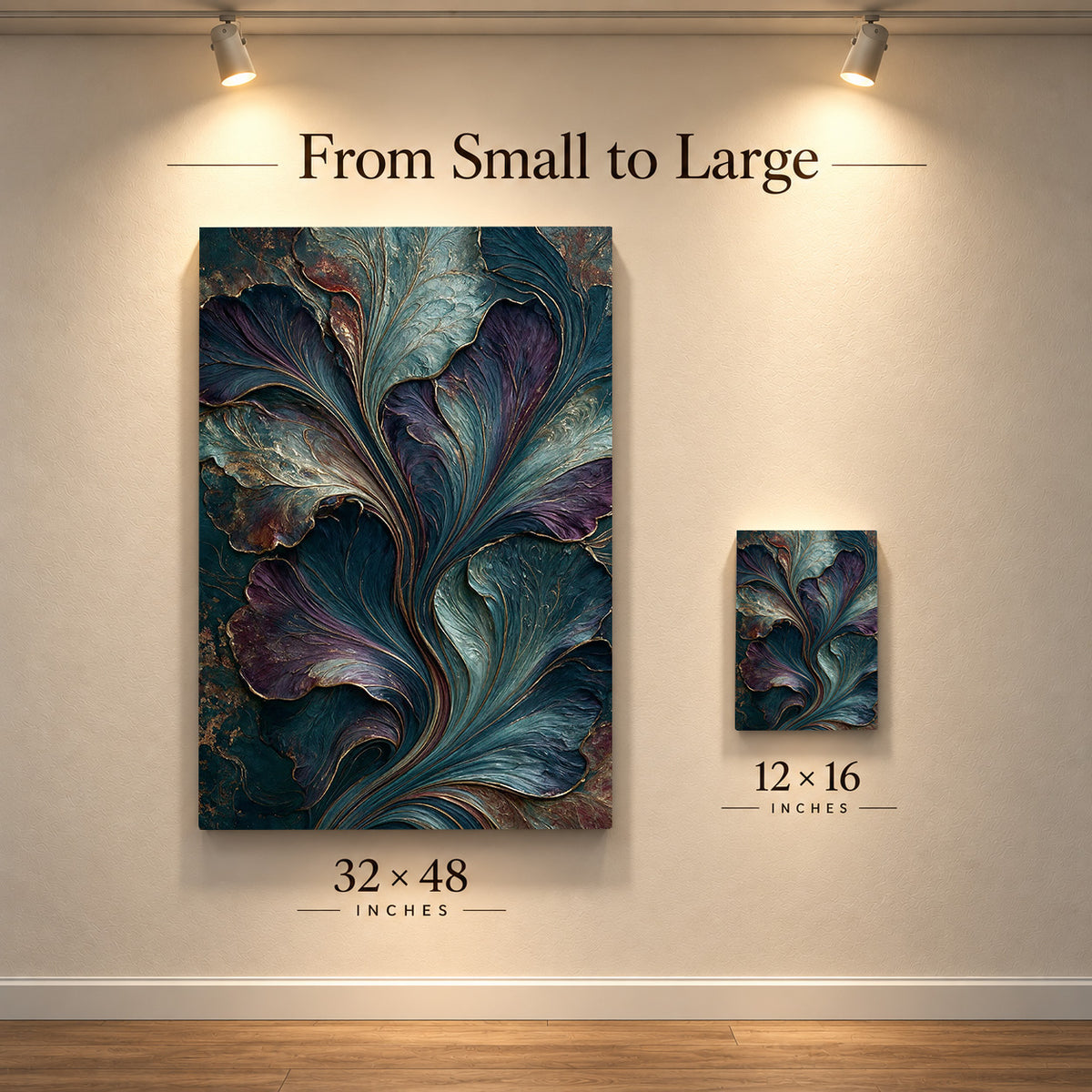 Midnight Botanical Elegance