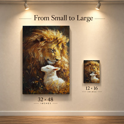 The Lion and the Lamb – Strength and Peace