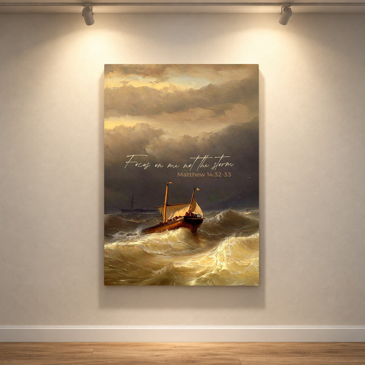 Focus on Me, Not the Storm – Matthew 14:32-33
