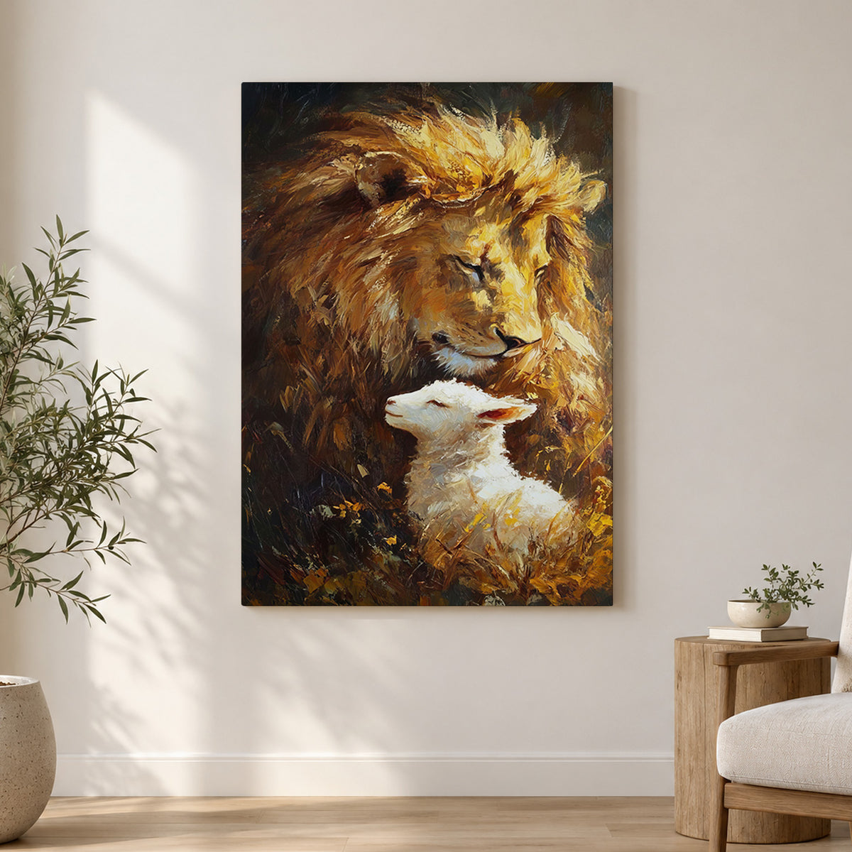 The Lion and the Lamb – Strength and Peace