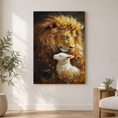 The Lion and the Lamb – Strength and Peace