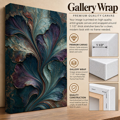 Midnight Botanical Elegance