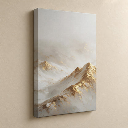 Golden Peaks in the Mist